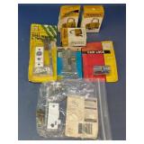 Vintage Home Security Hardware Lot