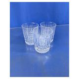 Clear Glass Old Fashioned Glasses Assortment