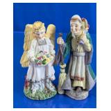 Christkindl & La Befana Christmas Figurine Set