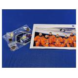 NASA STS-130 Mission Memorabilia & Pin Set