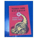 Texaco Harvest Gold Farm Notebook