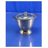 Silver Plated Lidded Sugar Bowl
