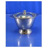 Silver Plated Lidded Sugar Bowl