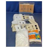 Assorted Electrical Wall Plates & Outlet Sealers