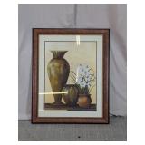 Framed Still Life Floral Art