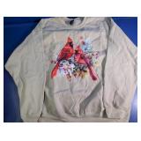 Cardinal Print Heavy Blend Sweatshirt
