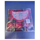 Old Navy Red Plaid Thermal Top