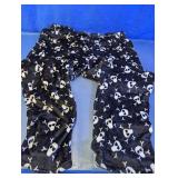 Just Love Skull Print Plush Pajama Pants