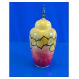 Handcrafted Wooden Lidded Urn/Ginger Jar