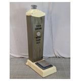 Vintage Fortune Telling Coin Operated Scale