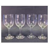 Clear Stemmed Wine Glasses