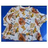 Shein Curve Floral Print Blouse 4XL