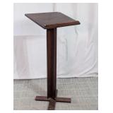 Dark Wood Podium Lectern Stand