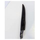 Damascus Steel Fixed Blade Knife w/ Sheath