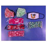 Assorted Patterned Cloth Face Masks