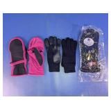 Assorted Winter Gloves and Mittens