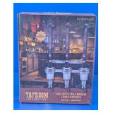 Godinger Taproom Three-Bottle Liquor Dispenser