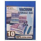 HiBag Jumbo Vacuum Storage Bags 10-Pack