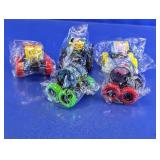 Assorted Character Monster Truck Toy Cars