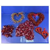 Valentine Heart Wreath & Decor Assortment