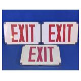 Emergency Exit Signs Assortment