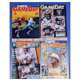Vintage NFL Gameday Programs Lot