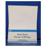 Jot White Poster Board 11 x 14 In