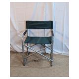 Foldable Green Directors Chair