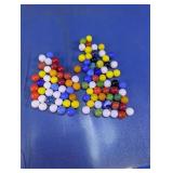 Vintage Assorted Glass Marbles Lot