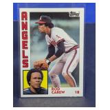 1984 TOPPS HOF ROD CAREW CARD