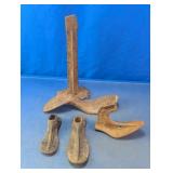 Cast Iron Cobbler Shoe Last Forms