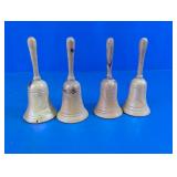 Handcrafted Wooden Handbells Set