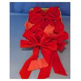 Red Festive Bow Assortment