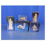 Avon Nativity Collectibles Porcelain Figurine Set