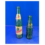 Vintage Squirt Soda Bottles Lot