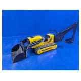 Tonka Mighty Front Loader Backhoe Toy
