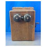 Western Electric Wood Wall Telephone