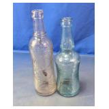 Budweiser & Embossed Glass Bottles