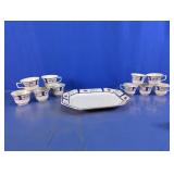 Adams Lancaster Ironstone Tea Set