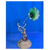 Vintage Brass Gooseneck Desk Lamp