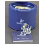 Swarovski Crystal Dog Figurine