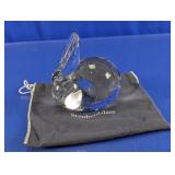 Steuben Crystal Bunny Rabbit Figurine