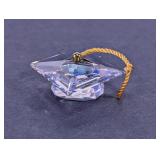 Swarovski Crystal Graduation Cap Figurine