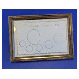 Birthyear Coin Set Display Frame