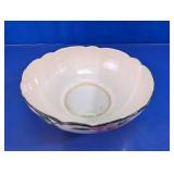 Franciscan Desert Rose Glass Scalloped Bowl