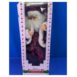 Animated Santa Claus Christmas Figurine