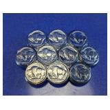 Buffalo Nickel Design Belt Buckle