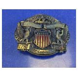 U.S. Constitution 200th Anniversary Belt Buckle