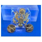 US Army Officer Insignia Lot
