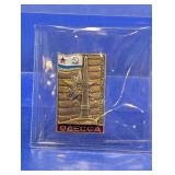 Soviet Odessa Hero City Lapel Pin